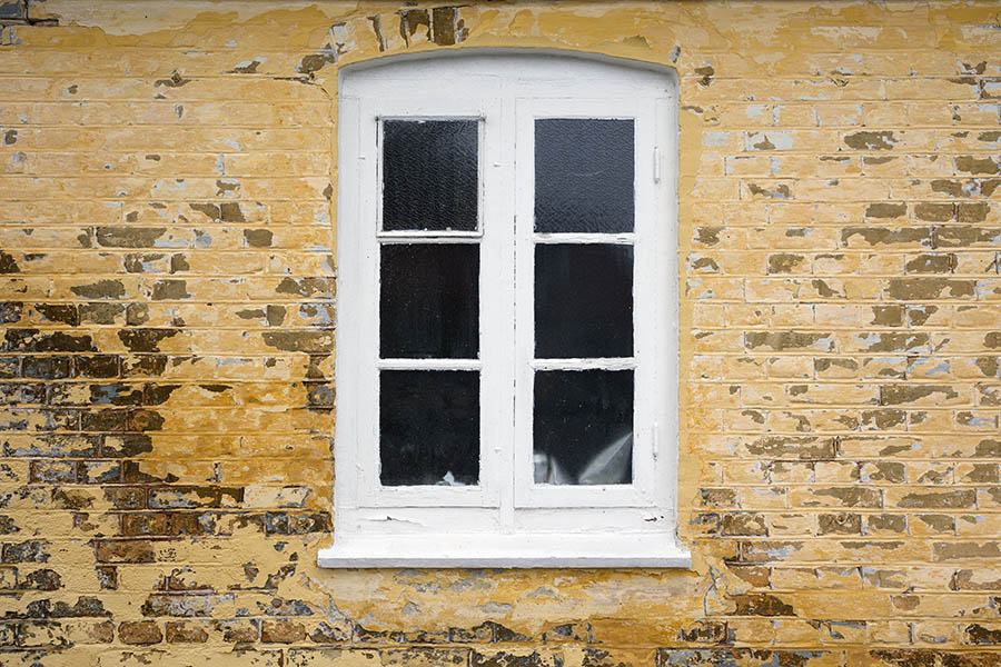 Photo 25130: White window with two frames and six panes