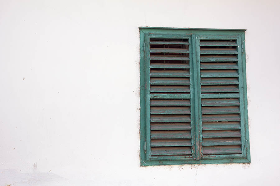 Photo 25977: Green shutters
