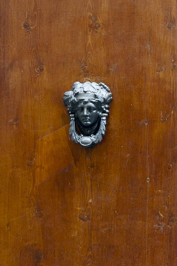 Photo 14749: Panelled, lacquered double door