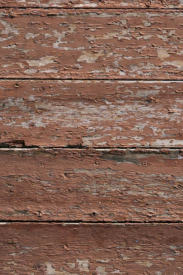 Photo 15294: Decayed, brown double door made of planks