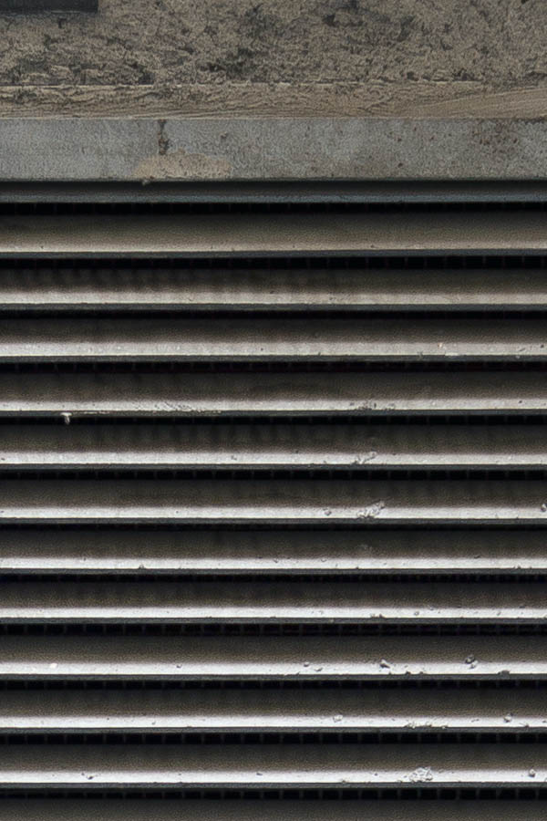 Photo 23895: Grey metal double transformer door