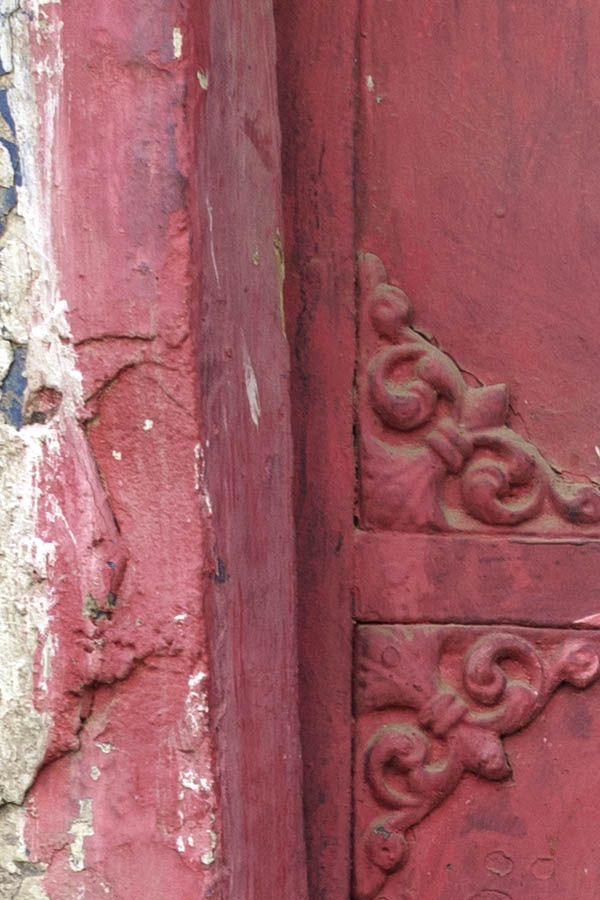 Photo 26515: Pink, metal, double door