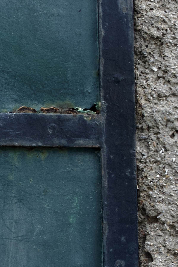 Photo 26666: Black and teal shutters