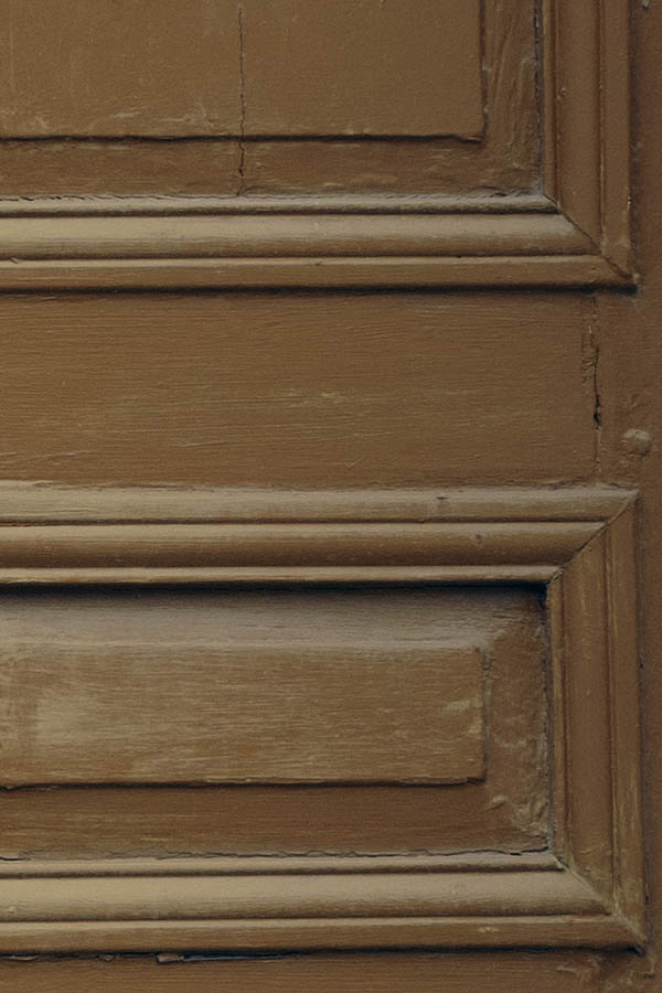 Photo 27109: Panelled, light brown double door