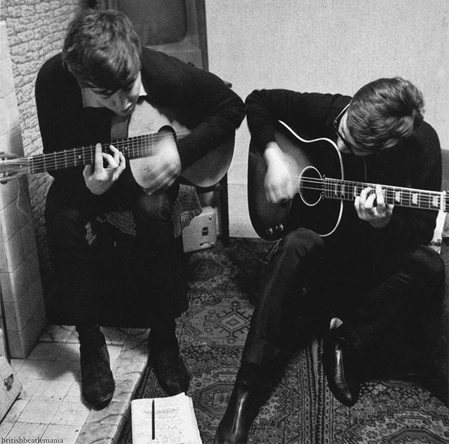Paul and John composing