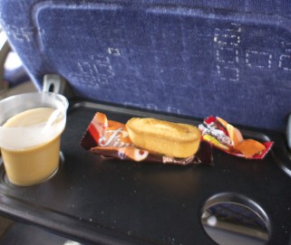 Travelling in a Romanian train