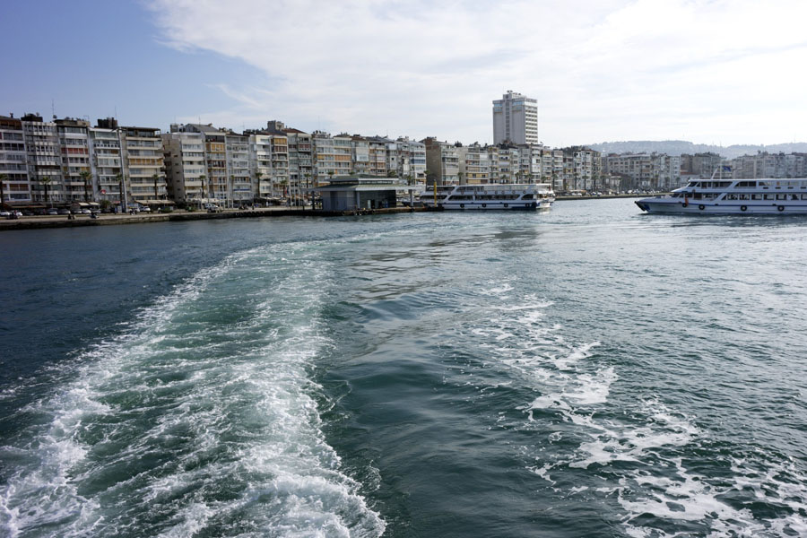 Crossing the bay