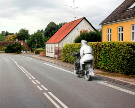 Mod Bakkevej og Odense - Towards Bakkevej and Odense