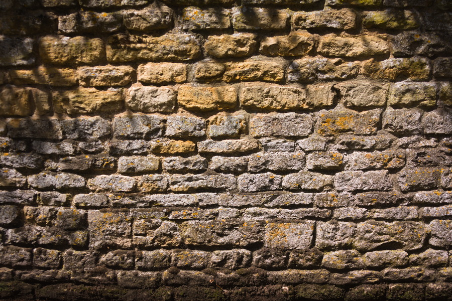 Photo 27397: Stone wall in grey and brown colours