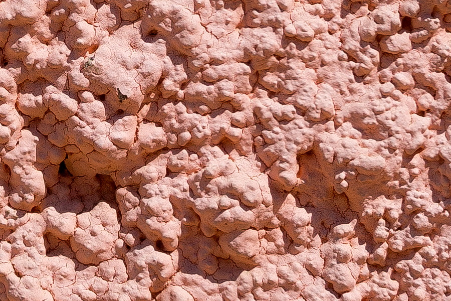 Photo 25439: Red plastered wall. Well maintained.