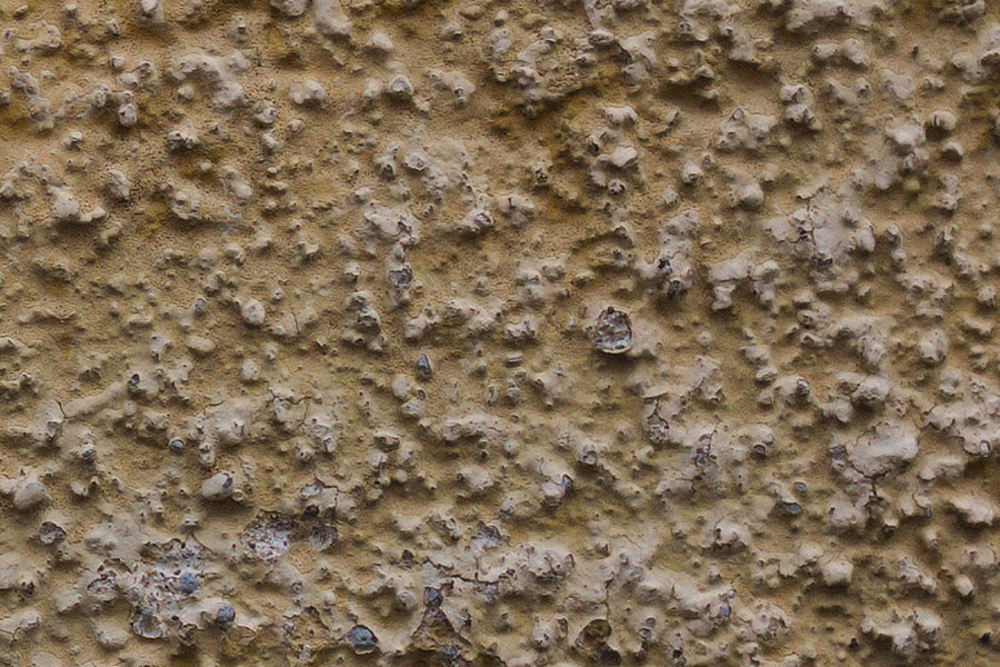 Photo 27491: Yellow, plastered wall